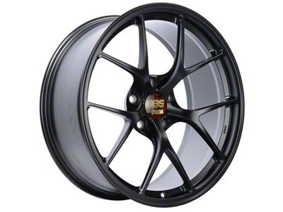 BBS RI-D Matte Black Wheel; 20x10; 19mm Offset; 5x112mm Bolt Pattern; 82mm Hub Bore