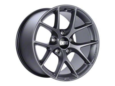 BBS SR Satin Grey Wheel; 18x10; 41mm Offset; 5x130mm Bolt Pattern; 71.60mm Hub Bore