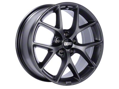 BBS SR Satin Grey Wheel; 18x8; 21mm Offset