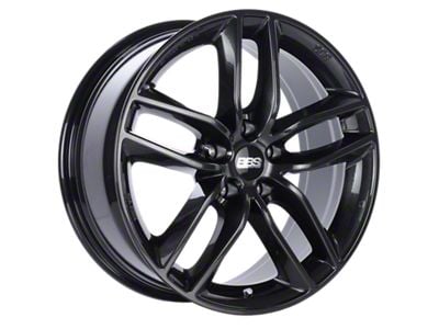 BBS SX Crystal Black Wheel; 18x8; 44mm Offset