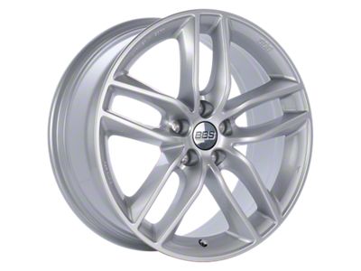 BBS SX Sport Silver Wheel; 17x7.5; 37mm Offset