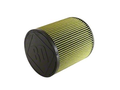 BD Power High Flow Washable Air Filter 4in Inlet Scorpion