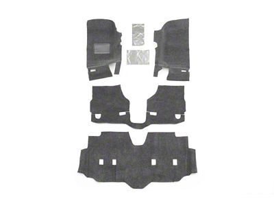 BedRug 07-16 Jeep JK Unlimited 4Dr Front 4pc Floor Kit - BRJK07F4