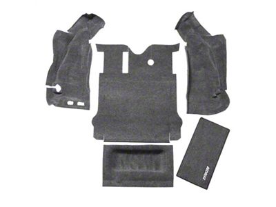 BedRug 07-10 Jeep JK 2Dr Rear 5pc Cargo Kit Incl - BRJK07R2