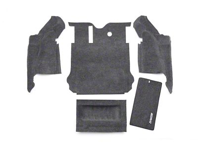 BedRug 11-16 Jeep JK Unlimited 4Dr Rear 5pc Cargo Kit - BRJK11R4