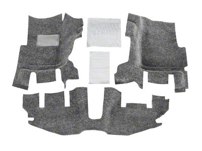BedRug 97-06 Jeep TJ Front 3pc Floor Kit w/o Center - BRTJ97FNC