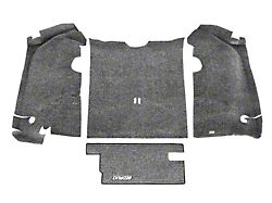 BedRug 97-06 Jeep TJ Rear Cargo Kit Incl Tailgate - BRTJ97R