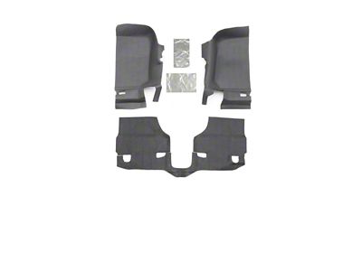 BedRug 07-10 Jeep JK 2Dr Front 3pc BedTred Floor Kit - BTJK07F2