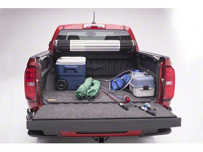 BedRug 2019+ GM Silverado/Sierra 1500 8in Bed Mat Use w/Spray-In - BMC19LBS