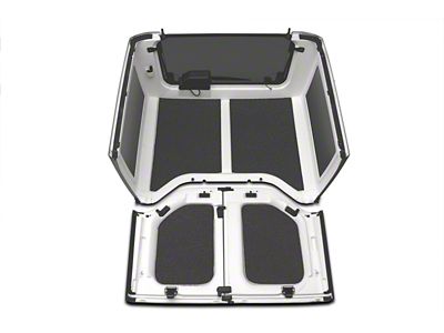 BedRug 18-23 Jeep Wrangler JL 2-Door HeadLiner - HLJL182DRK