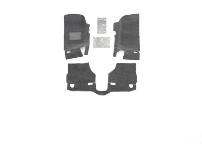 BedRug 18-23 Jeep JL 4 Door 3pc Front Floor - BRJL18F4