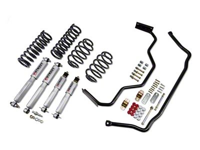 Belltech 79-93 Ford Mustang Fox 0in. F/0in. R drop Muscle - 1743