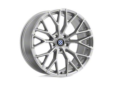 Beyern Antler Silver with Mirror Cut Face Wheel; 19x9.5; 45mm Offset
