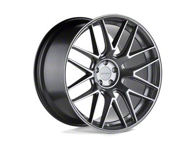 Beyern Autobahn Gloss Gunmetal Wheel; 20x10; 39mm Offset