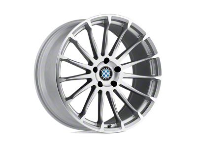 Beyern Aviatic Silver with Mirror Cut Face Wheel; 20x10; 20mm Offset