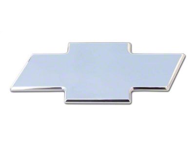 T-REX Grilles Billet Bowtie Emblem; Trim; Aluminum; Polished; 1 Pc; Bolt-On; Rear Plain; - 19112