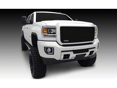 T-REX Grilles Billet, Bumper, Insert, 1 Pc, Black Powdercoated Aluminum Bars - 25211B