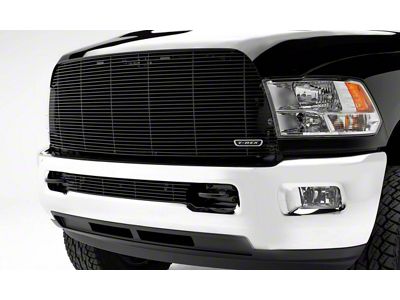 T-REX Grilles Billet Grille, Black, Aluminum, 1 Pc, Replacement - 20452B