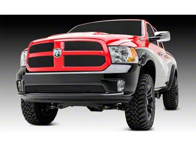 T-REX Grilles Billet Grille, Black, Aluminum, 4 Pc, Overlay - 21458B