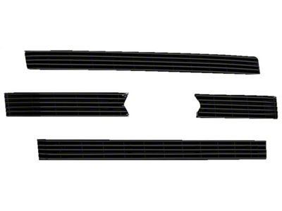 T-REX Grilles Billet Grille, Black, Aluminum, 4 Pc, Overlay - 21573B