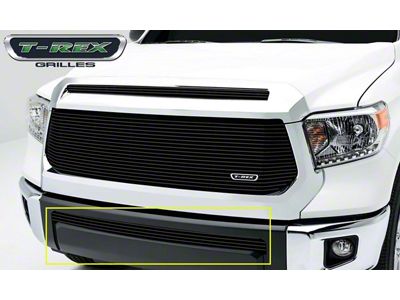 T-REX Grilles Billet Grille, Bumper, Overlay, 1 Pc, Black Powdercoated Aluminum Bars - 25964B