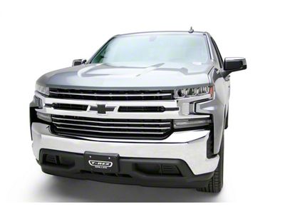 T-REX Grilles Billet Grille, Horizontal Round, Polished, Aluminum, 4 Pc, Overlay - 6211232