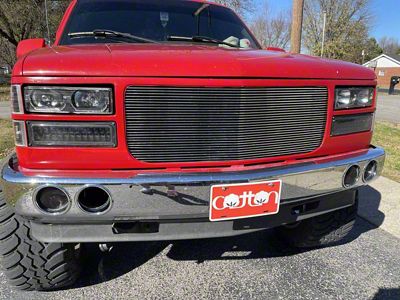 T-REX Grilles Billet Grille Insert - 30 Bars Flush Mount Style - 20150