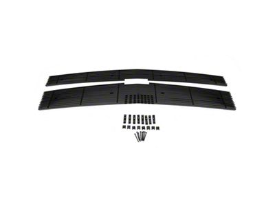 T-REX Grilles Billet Grille Overlay/Bolt On - 2 Pc. All Black - 21117B