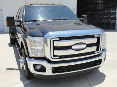 T-REX Grilles Billet Grille Overlay/Bolt On - 4 Pc - All Black Powdercoat - 21546B