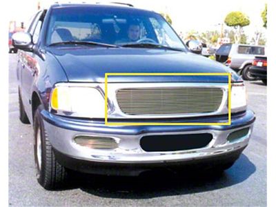 T-REX Grilles Billet Grille, Polished, Aluminum, 1 Pc, Insert - 20560