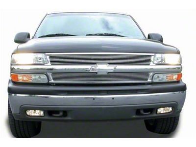 T-REX Grilles Billet Grille, Polished, Aluminum, 2 Pc, Insert - 20075