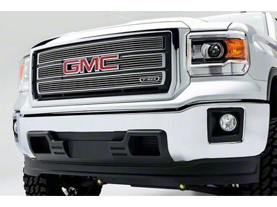 T-REX Grilles Billet Grille, Polished, Aluminum, 4 Pc, Overlay - 21208