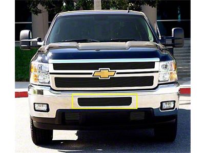 T-REX Grilles Billet Series Bumper Grille; Horizontal; Aluminum; Black; 1 Pc; Bolt-On; - 25114B
