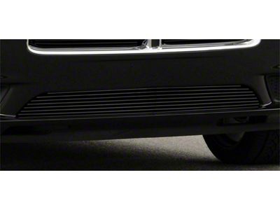 T-REX Grilles Billet Series Bumper Grille; Horizontal; Aluminum; Black; 1 Pc; Overlay; - 25442B