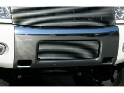 T-REX Grilles Billet Series Bumper Grille; Horizontal; Aluminum; Polished; 1 Pc; Bolt-On; - 25780