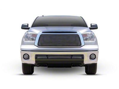 T-REX Grilles Billet Series Bumper Grille; Horizontal; Aluminum; Polished; 3 Pc; Overlay; - 25961