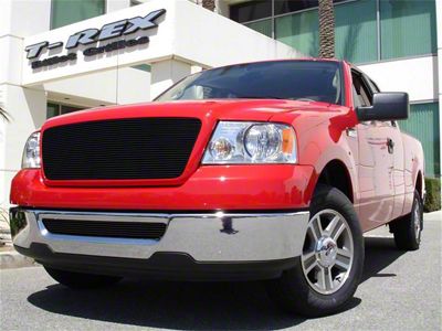 T-REX Grilles Billet Grille, Black, Aluminum, 1 Pc, Insert - 21556B