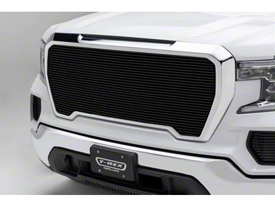 T-REX Grilles Billet Series Grille; Black; Aluminum; 1 pc.; Insert; - 20213B