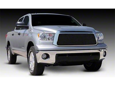T-REX Grilles Billet Series Grille; Horizontal; Aluminum; Black; 1 Pc; Insert; - 20961B