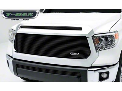 T-REX Grilles Billet Series Grille; Horizontal; Aluminum; Black; 1 Pc; Replacement; - 20965B