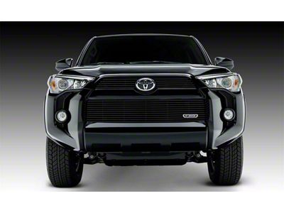 T-REX Grilles Billet Series Grille; Horizontal; Aluminum; Black; 3 Pc; Overlay; - 21949B