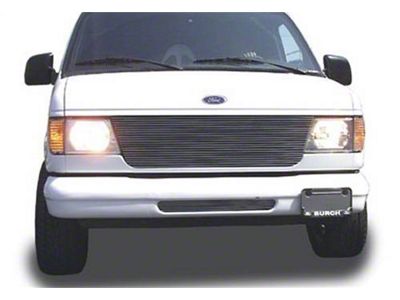 T-REX Grilles Billet Series Grille; Horizontal; Aluminum; Polished; 1 Pc; Bolt-On; - 20500