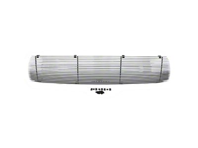 T-REX Grilles Billet Series Grille; Horizontal; Aluminum; Polished; 1 Pc; Insert; - 20955