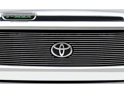 T-REX Grilles Billet Series Grille; Horizontal; Aluminum; Polished; 1 Pc; Replacement; - 20966