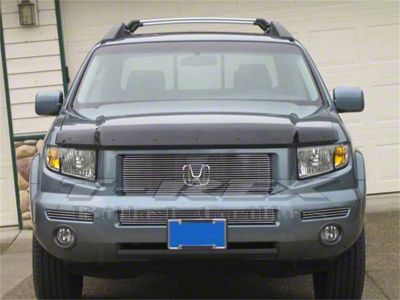 T-REX Grilles Billet Series Grille; Horizontal; Aluminum; Polished; 1 Pc; Replacement; - 21733