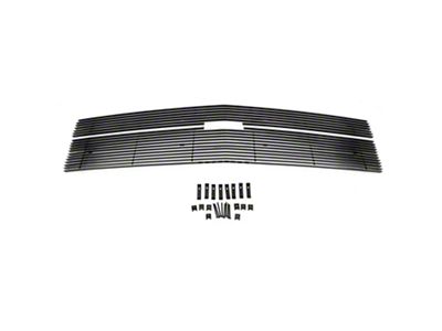 T-REX Grilles Billet Series Grille; Horizontal; Aluminum; Polished; 2 Pc; Overlay; - 21117