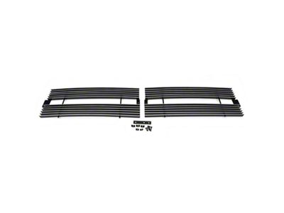 T-REX Grilles Billet Series Grille; Horizontal; Aluminum; Polished; 4 Pc; Insert; - 20450