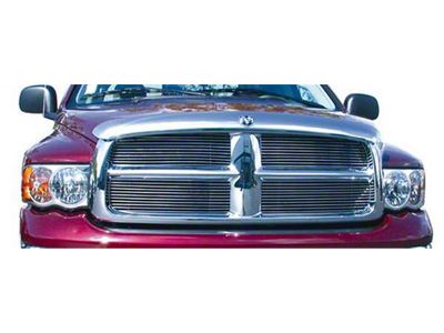 T-REX Grilles Billet Series Grille; Horizontal; Aluminum; Polished; 4 Pc; Insert; - 20460