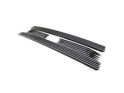 T-REX Grilles Billet Series Grille; Horizontal; Aluminum; Polished; 4 Pc; Overlay; - 21546