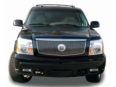 T-REX Grilles Billet Series Grille; Vertical; Aluminum; Polished; 1 Pc; Insert; - 30183